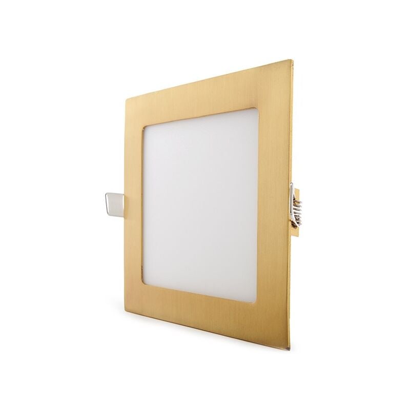 foto del prodotto slimline downlight 12w 805lm 3000 k piazza oro 50.000h gl-cl-s12n-g-ww