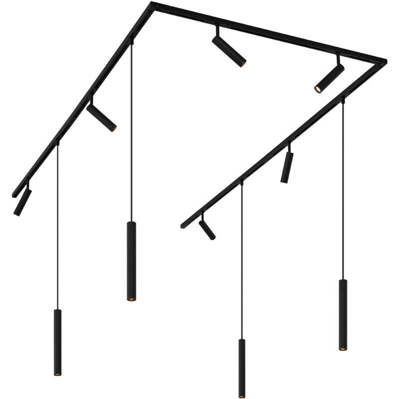 foto del prodotto slimline uzzy keno moderno alluminio,metallo max. 10 x watt qazqa
