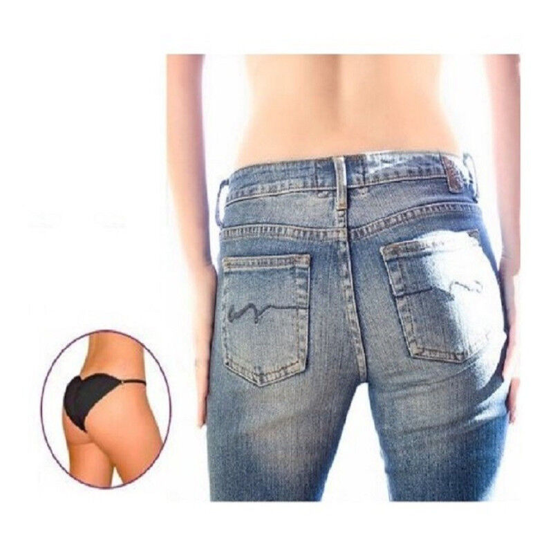 foto del prodotto slip push up intimo mutande imbottite alza glutei culo sodo brazilian pushup nero xl trade shop traesio