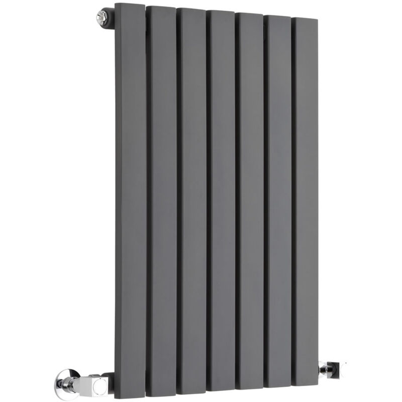 foto del prodotto sloane radiatore di design orizzontale 635mm x 413mm antracite hudson reed
