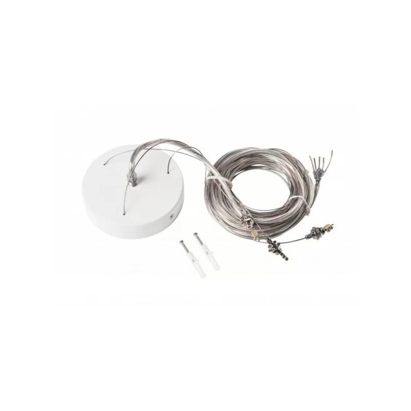 foto del prodotto slv 101950 kit sospensione 5m 220v 10a bianco