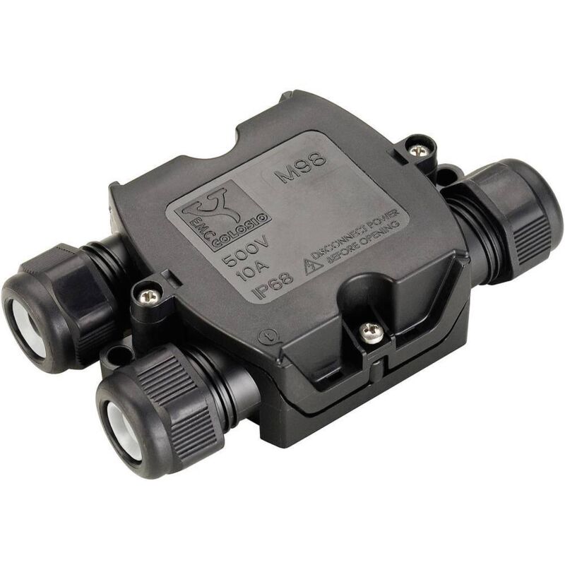 foto del prodotto slv 228726 scatola di giunzione nero
