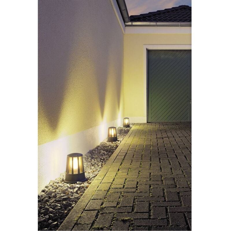 foto del prodotto slv 230435 cone lampada da terra per esterni led monocolore e27 100 w antracite