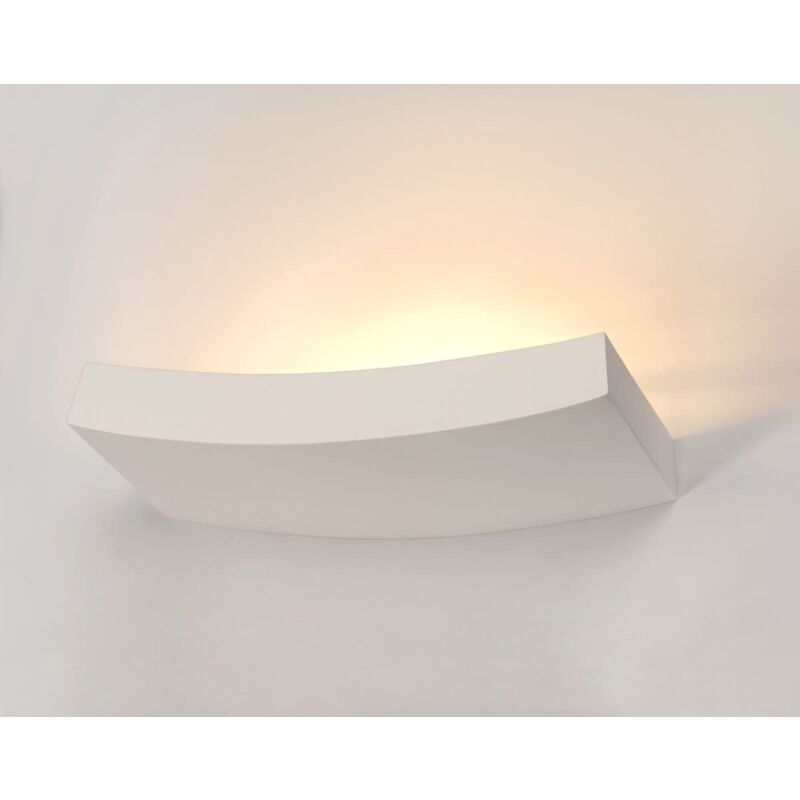 foto del prodotto slv bianco plastra 102 curve illuminazione interni, lampada a plafone, faretto da parete r7s 78mm 100w