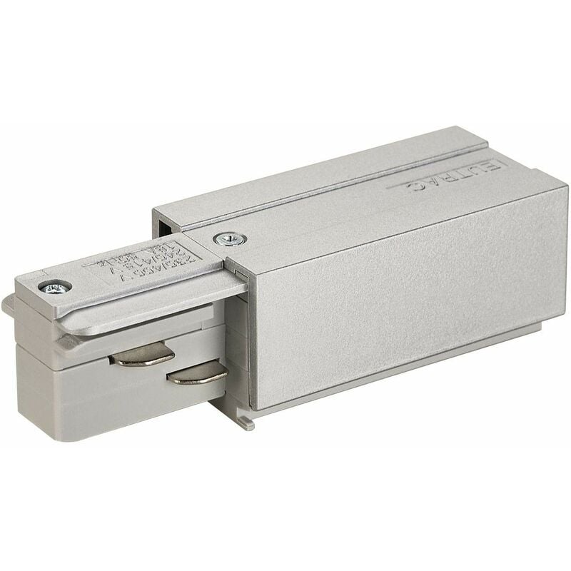 foto del prodotto slv eutrac alimentatore per binario a plafone trifase grigio