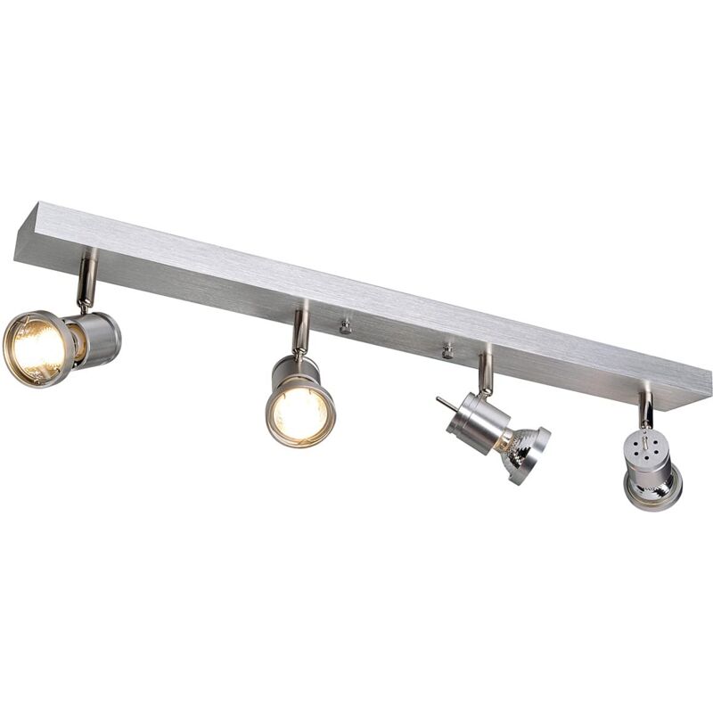 foto del prodotto slv plafone illuminazione interni, applique, lampada da parete, faretto a soffitto gu10 75w, asto 4 300w in alluminio