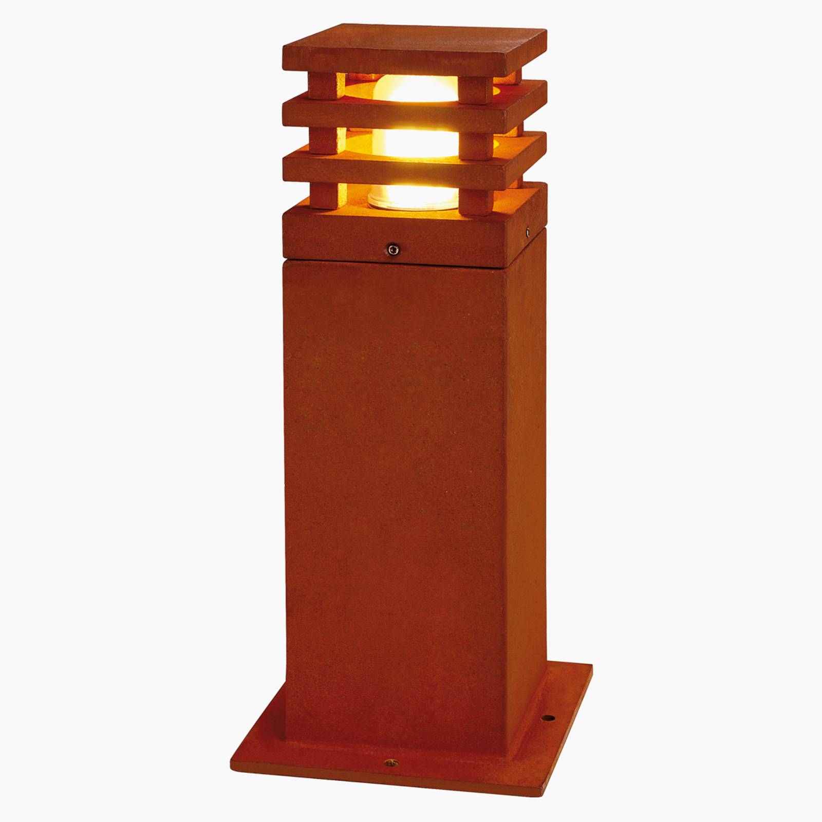 foto del prodotto slv rusty square lampioncino