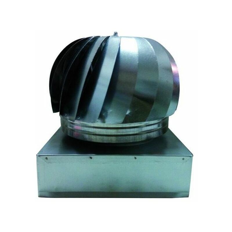 foto del prodotto smalbo fumaioli eolici acciaio inox base quadrata cm. 37x37