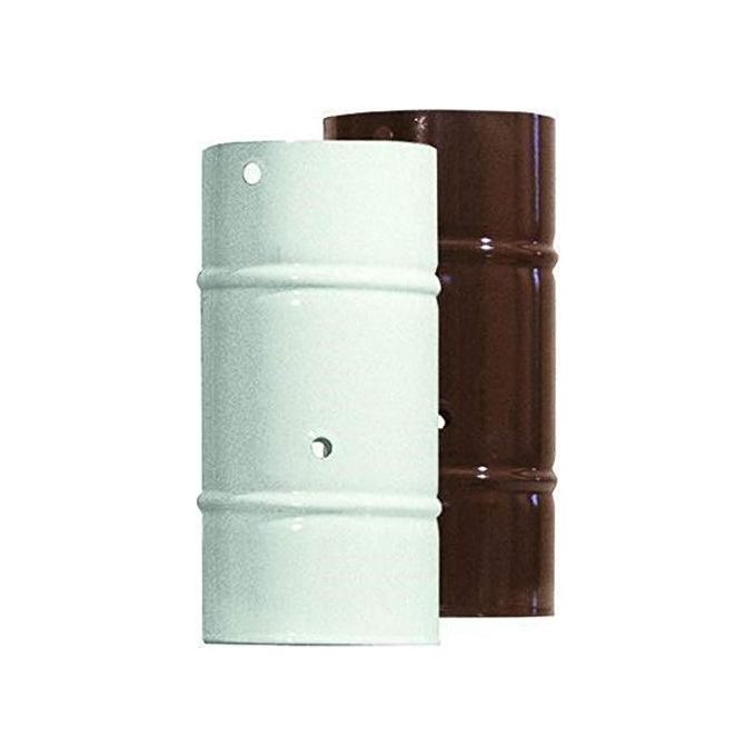 foto del prodotto smalbo tubi smaltati forati marrone 12x25cm