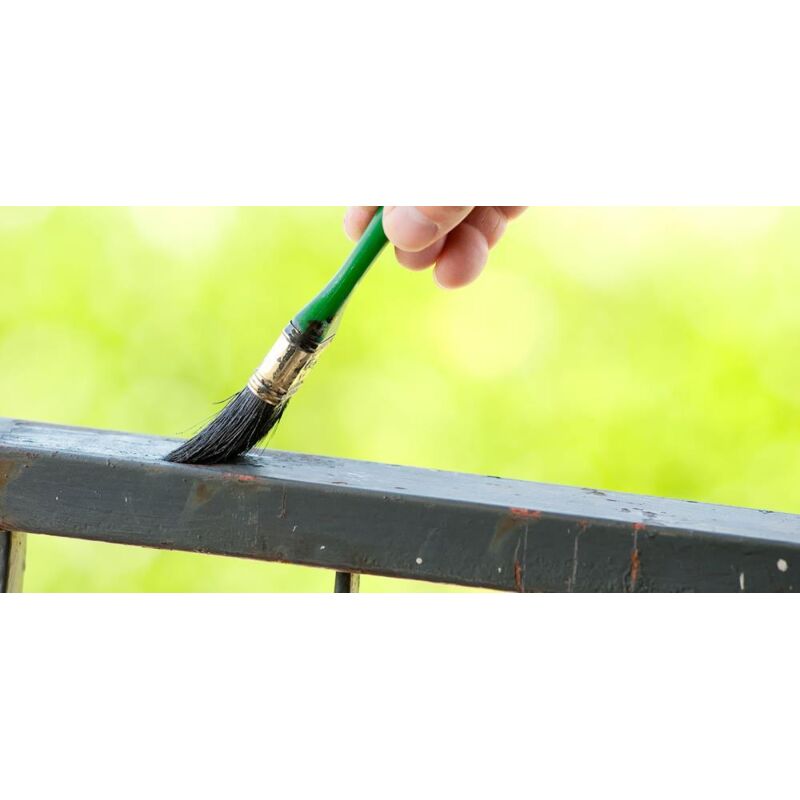 foto del prodotto smaltino antiruggine 'tris' ideal star 0,375 lt - rame