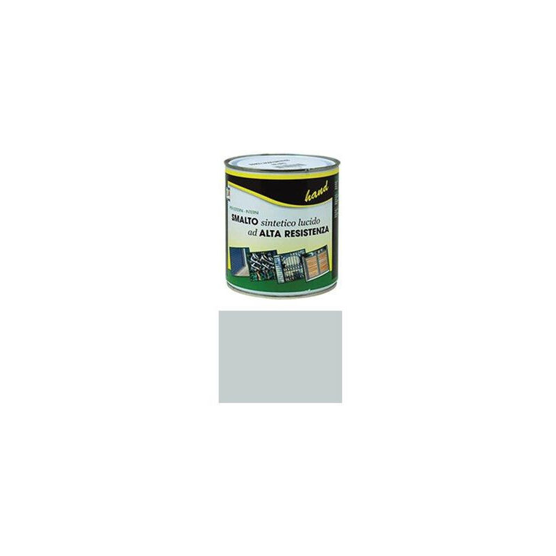 foto del prodotto smalto a solvente hand grigio argento ral 7001 ml 125