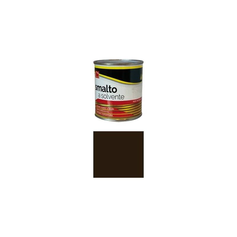 foto del prodotto smalto a solvente hand marrone cioccolata ral 8017 ml 750