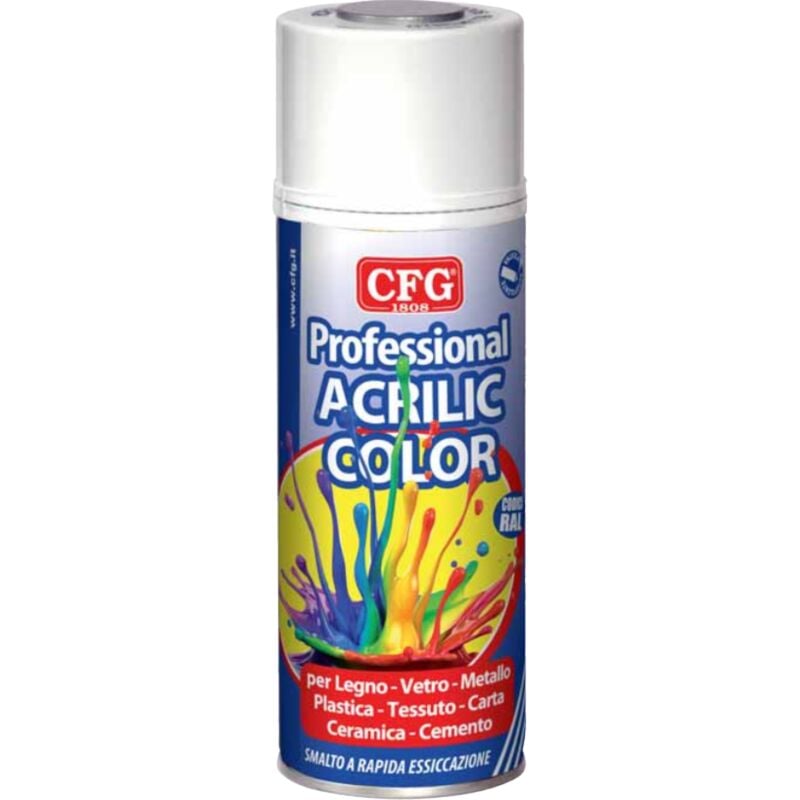 foto del prodotto smalto acrilico antiruggine cfg da 400 ml - sp0700