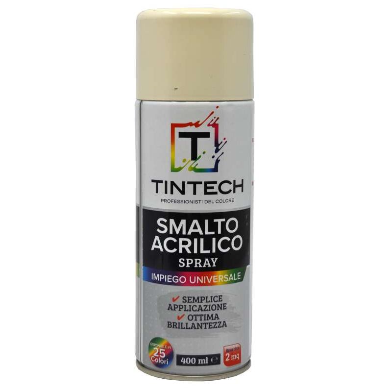 foto del prodotto smalto acrilico bianco perla 400 ml