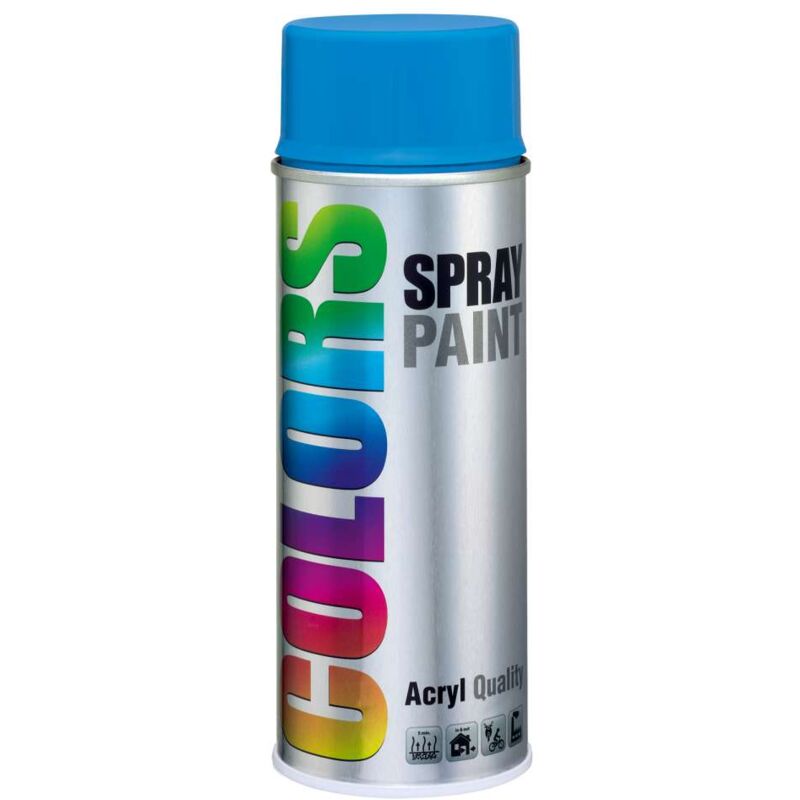 foto del prodotto smalto acrilico colors ral 5015 blu cielo 400 ml