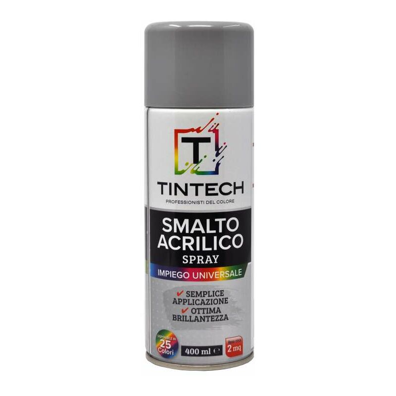 foto del prodotto smalto acrilico grigio antracite 400 ml