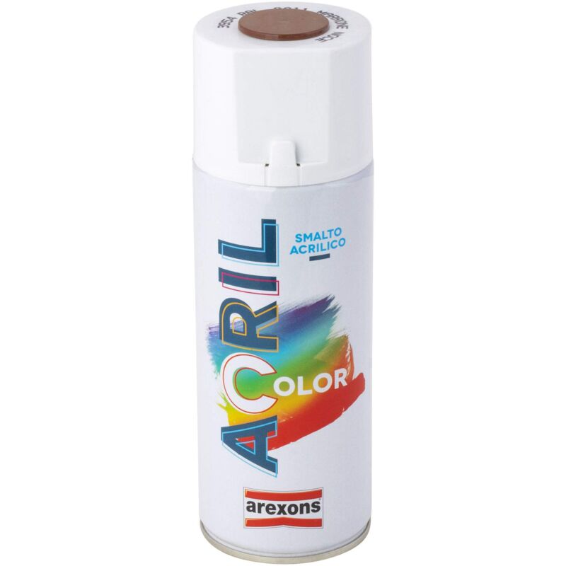 foto del prodotto smalto acrilico spray arexons 8011 marrone noce