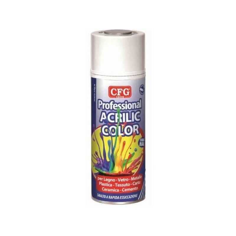 foto del prodotto smalto acrilico spray cfg grigio pietra 400ml sp7030