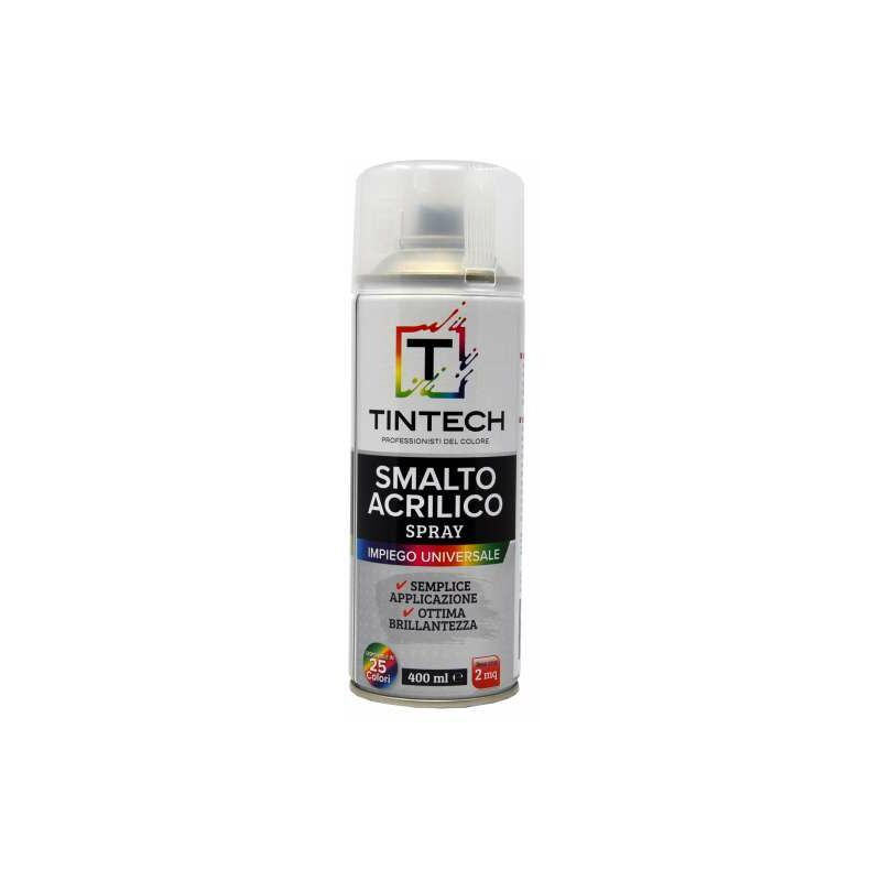 foto del prodotto smalto acrilico trasparente lucido 400 ml