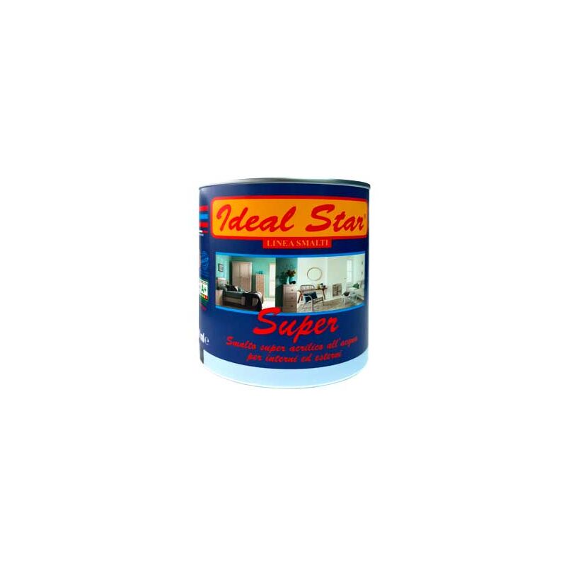 foto del prodotto smalto all acqua super ideal star 0,750 lt giallo lucido