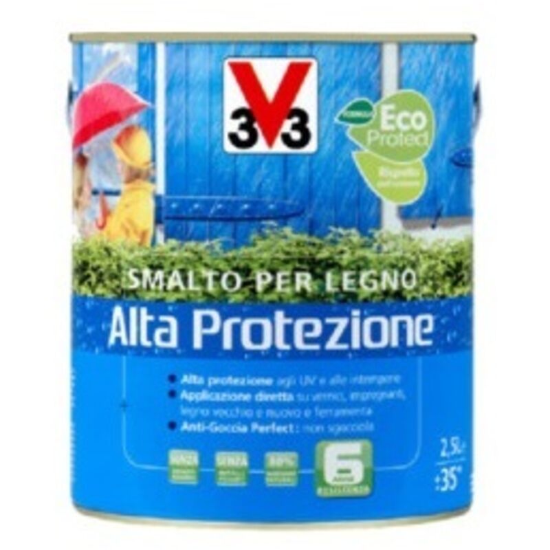 foto del prodotto smalto alta protezione verde smeraldo lt.0,5