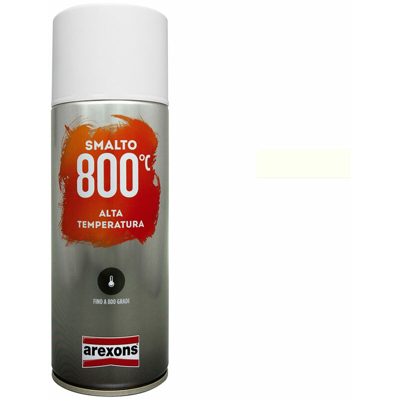foto del prodotto smalto alta temperaura spray 800 arexons vernice pittura motori forni stufe colore trasparente