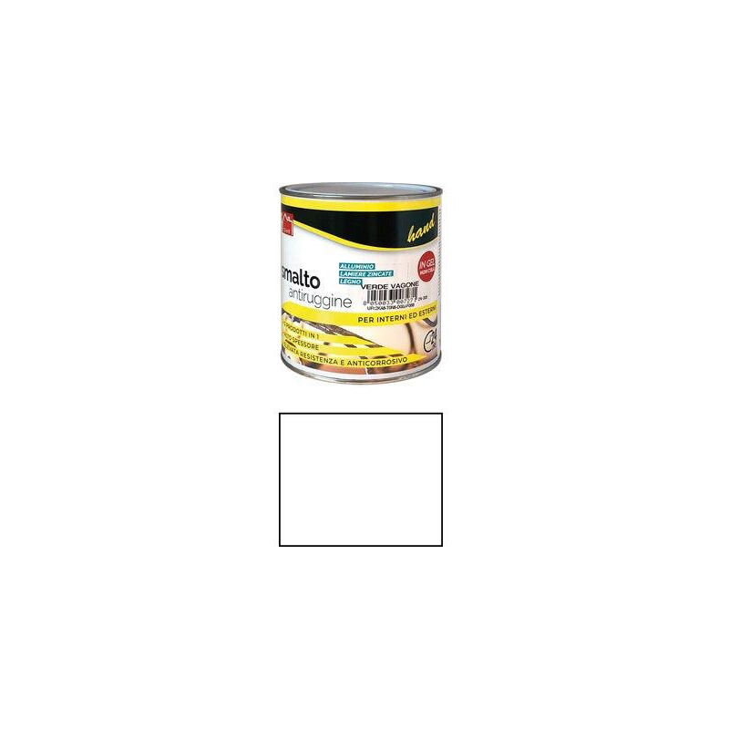 foto del prodotto smalto antiruggine hand bianco lucido ml 750