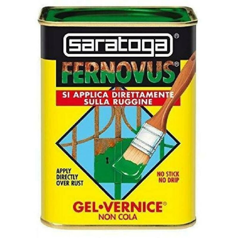 foto del prodotto smalto brillante gel fernovus verde prato 750ml saratoga