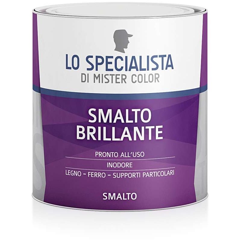 foto del prodotto smalto brillante marrone 0,5 l lo specialista