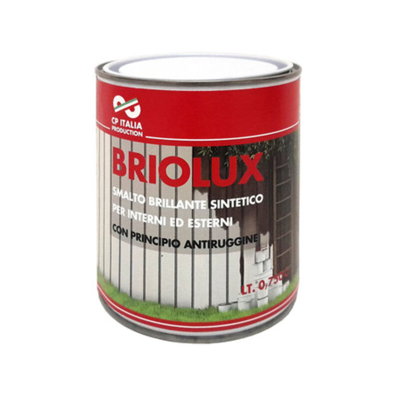 foto del prodotto smalto briolux lt.0,750 rosso persiano 115. prezzo per 1 pezzo.