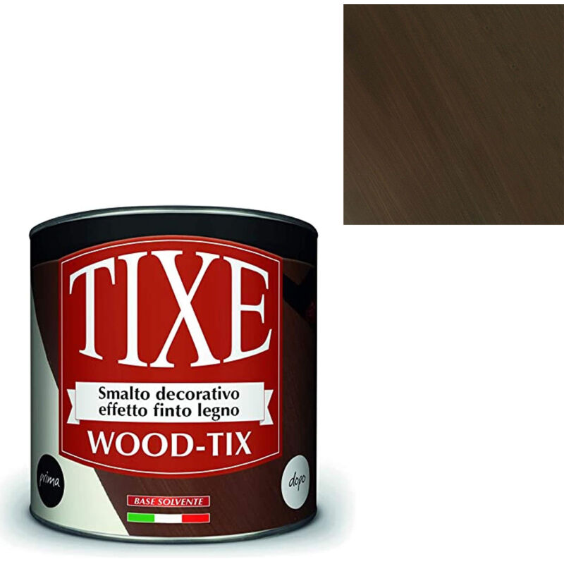 foto del prodotto smalto decorativo effetto legno 500 ml tixe wood tix weng 