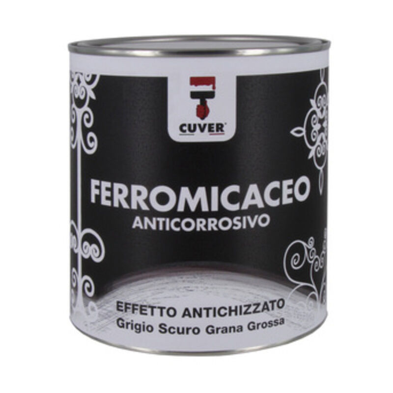 foto del prodotto smalto ferromicaceo cuver gr. scuro lt.0,750. prezzo per 1 pezzo.