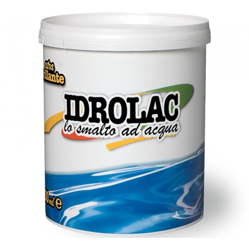 foto del prodotto smalto idrolac lucido 750lt nero v