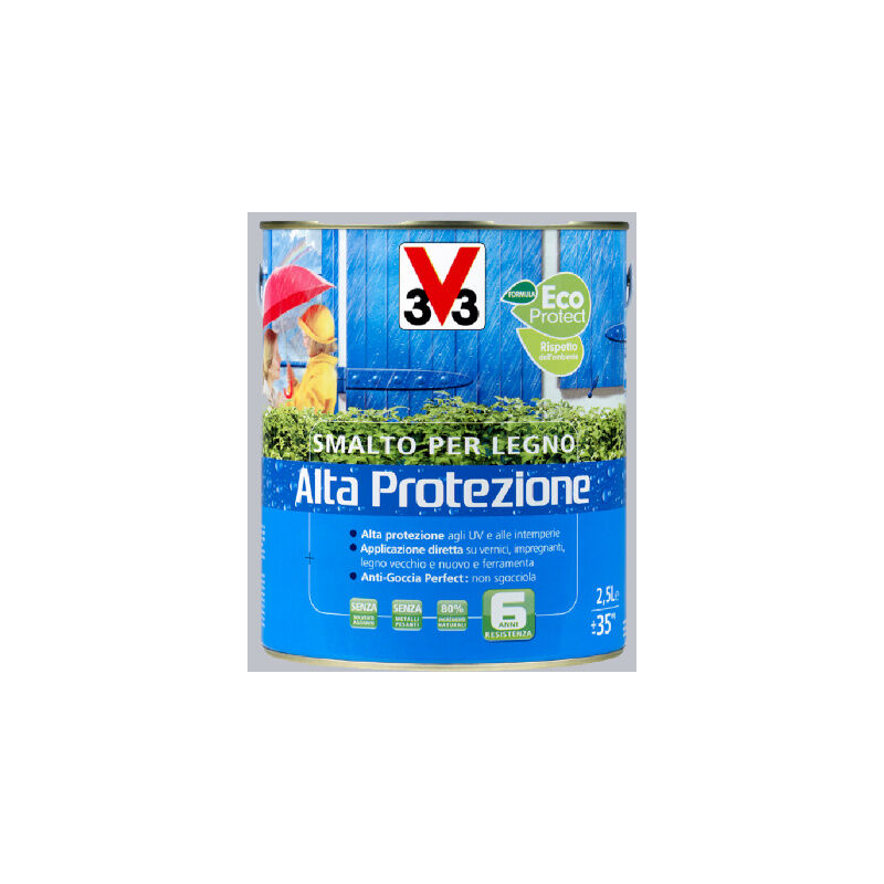 foto del prodotto smalto legno 500ml tortora alta protezione.