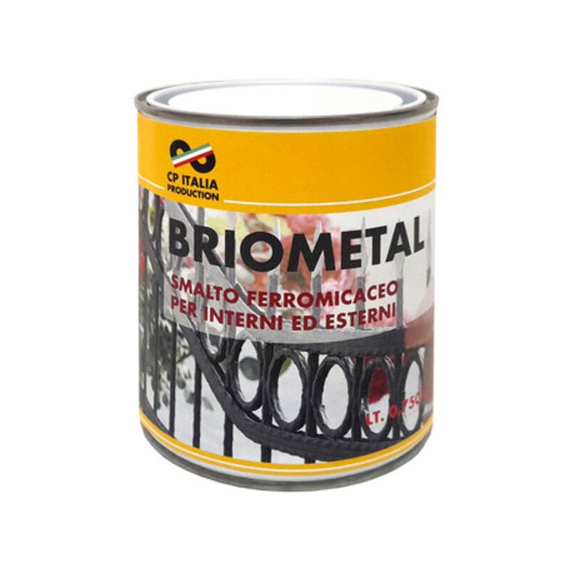 foto del prodotto smalto micaceo fine briometal gr. grafite 740 lt.0,750. prezzo per 1 pezzo.