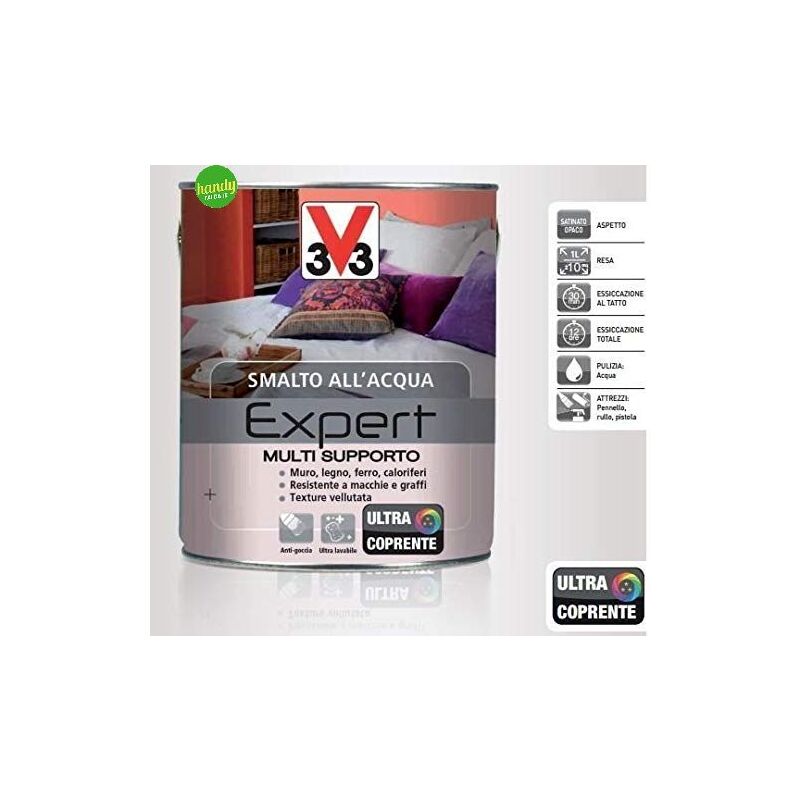 foto del prodotto smalto multisupporto v33 expert lt 0,125 blu cobalto