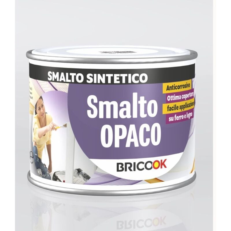 foto del prodotto smalto opaco marrone ml 500