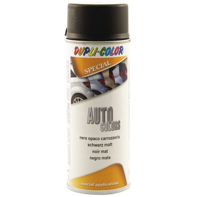foto del prodotto smalto per carrozzeria auto colors nero opaco 400 ml