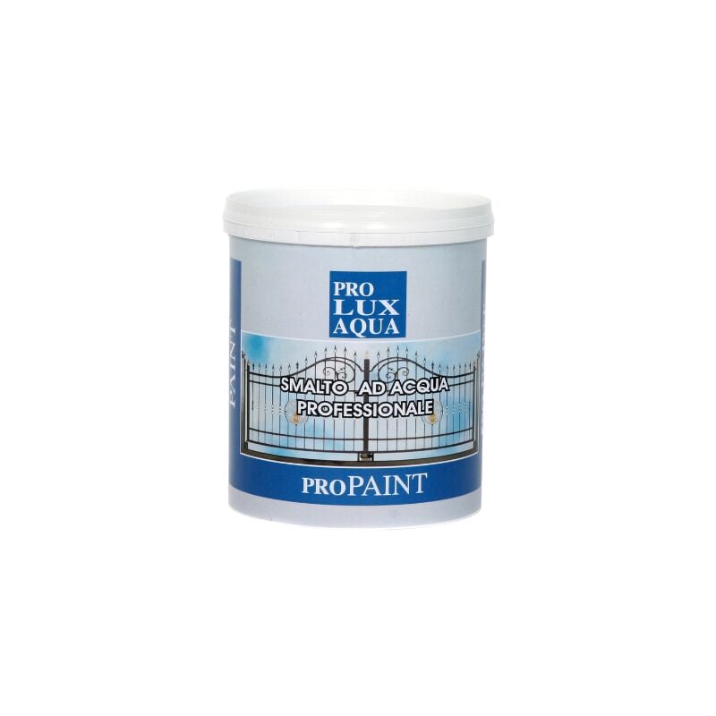 foto del prodotto smalto professionale ad acqua pro lux acqua 750 ml bianco opaco