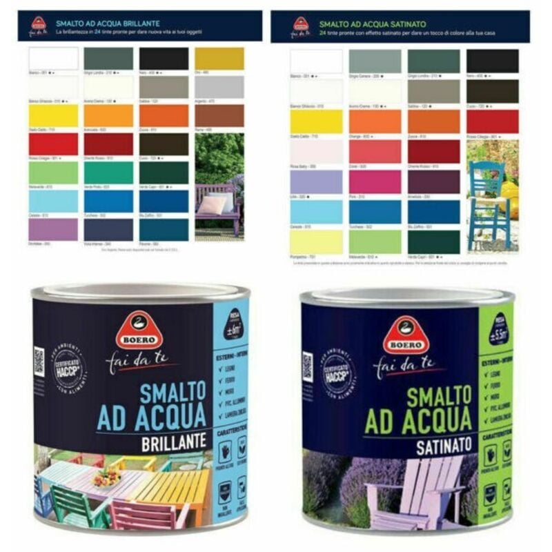 foto del prodotto smalto sat. acqua coral 0,5lt boero