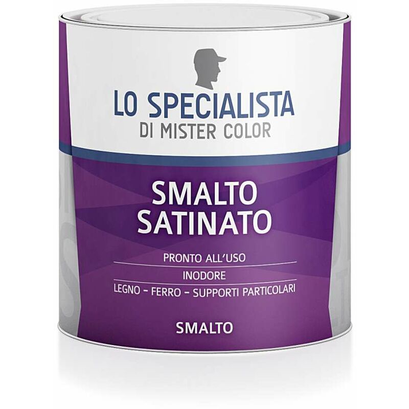 foto del prodotto smalto satinato ghiaccio 0,5 l lo specialista