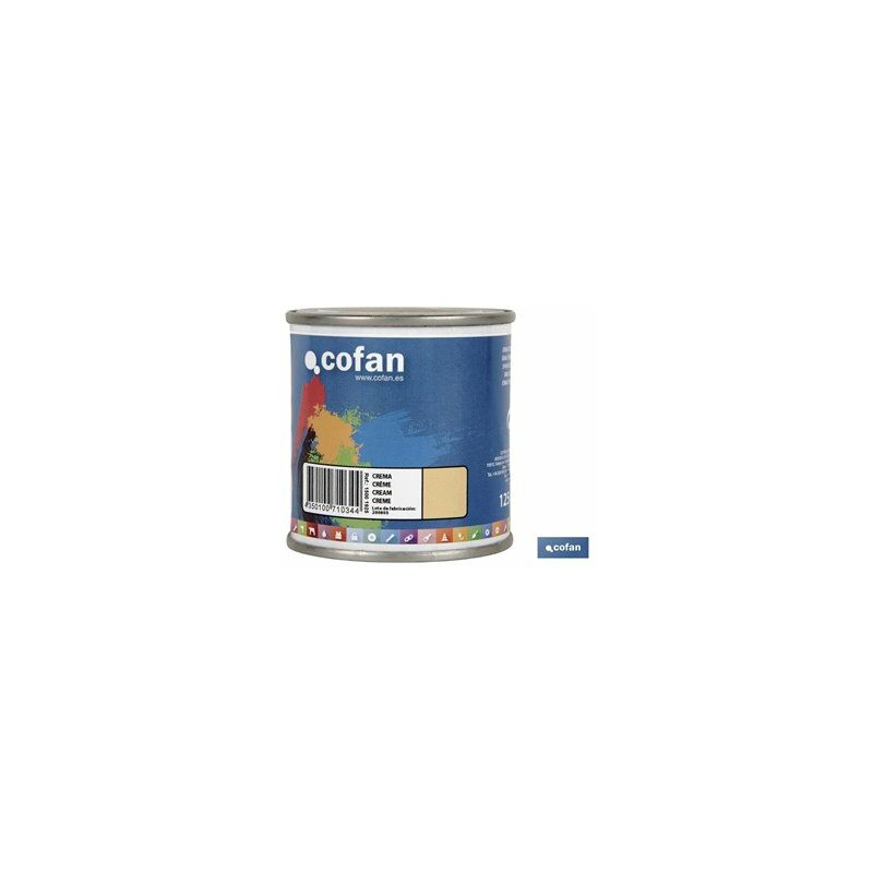 foto del prodotto smalto sintetico 125 ml colore crema