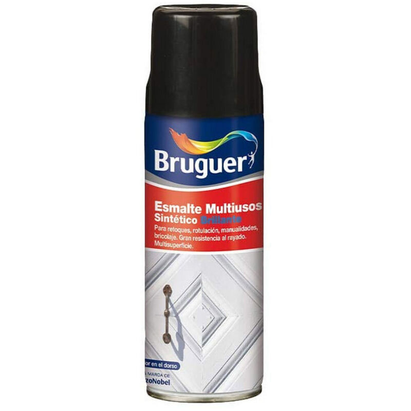 foto del prodotto smalto sintetico bruguer 5197992 spray multiuso bianco 400 ml mat
