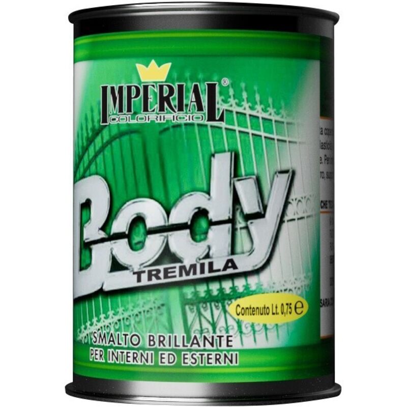 foto del prodotto smalto sintetico larice 750 ml vernice colore metallo imperial body 3000