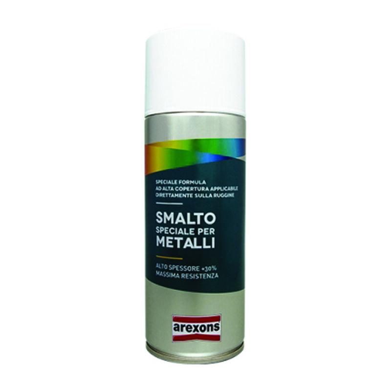 foto del prodotto smalto speciale metallo spray ml.400 nero intenso brillante ral 9005 3293 