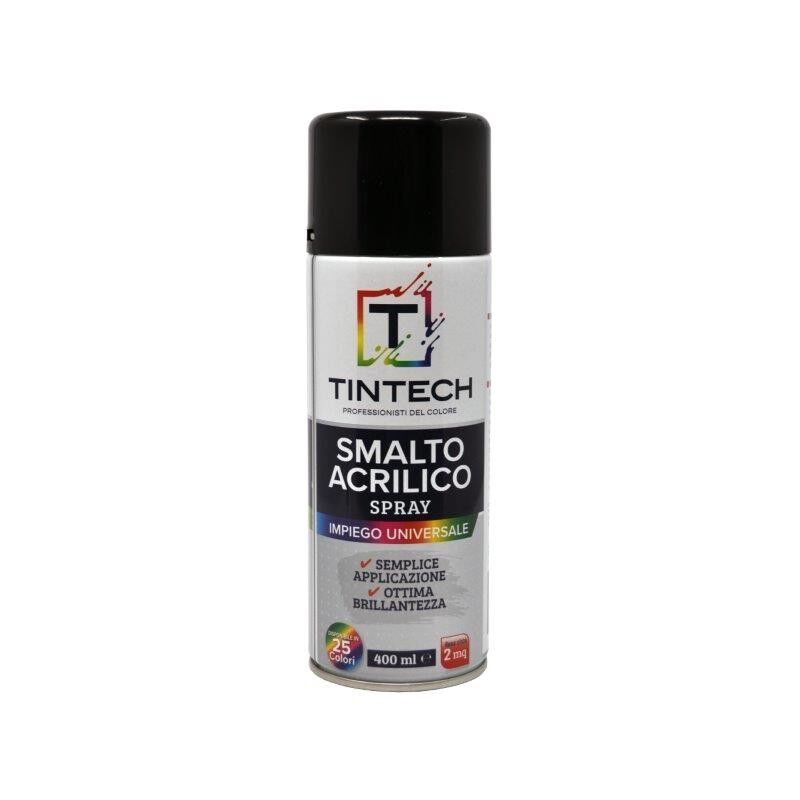 foto del prodotto smalto spray 400ml marrone mogano tintech