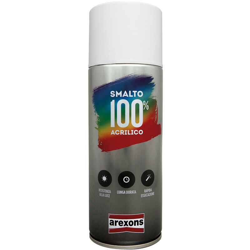 foto del prodotto smalto spray acrilico ml 400 bianco lucido 3599