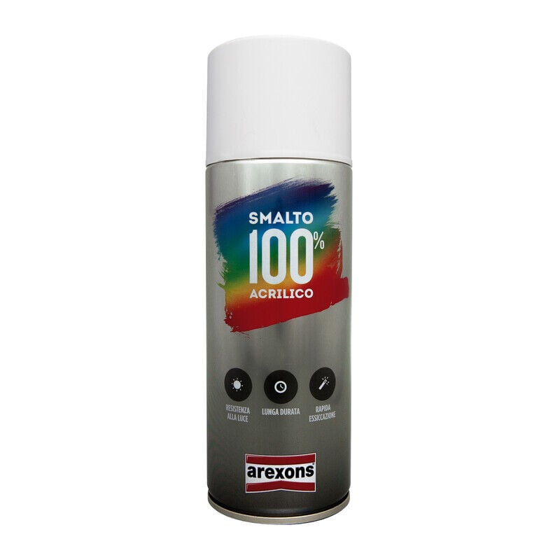 foto del prodotto smalto spray bianco elettro ml.400 art. 3596. prezzo per 1 pezzo.