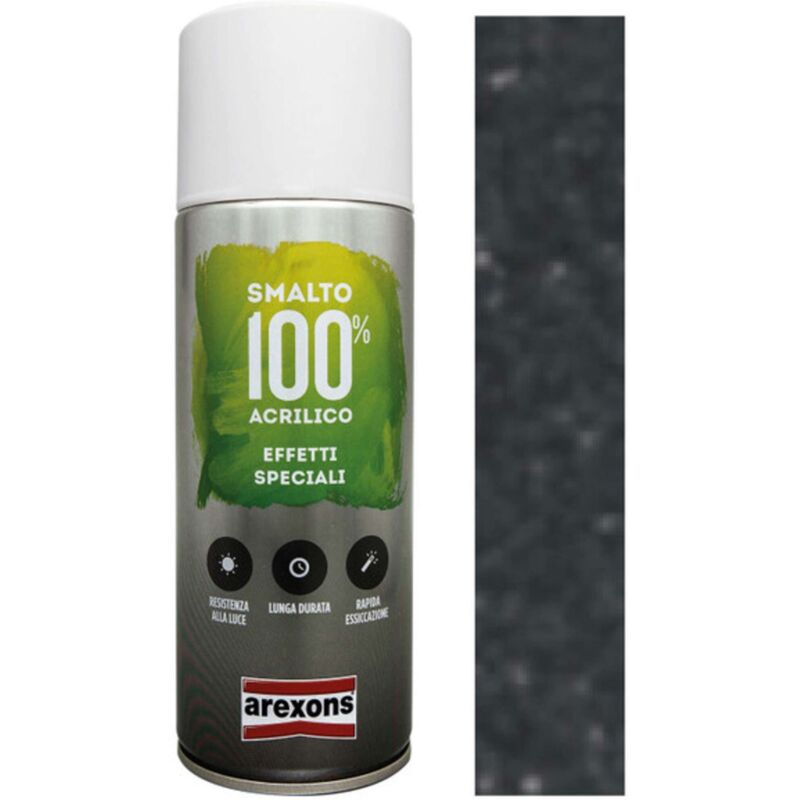 foto del prodotto smalto spray ferro micaceo grigio grafite 3721 6 pezzi