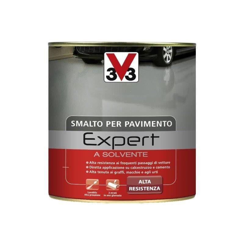 foto del prodotto smalto suoli lt0,5 rosso mattone